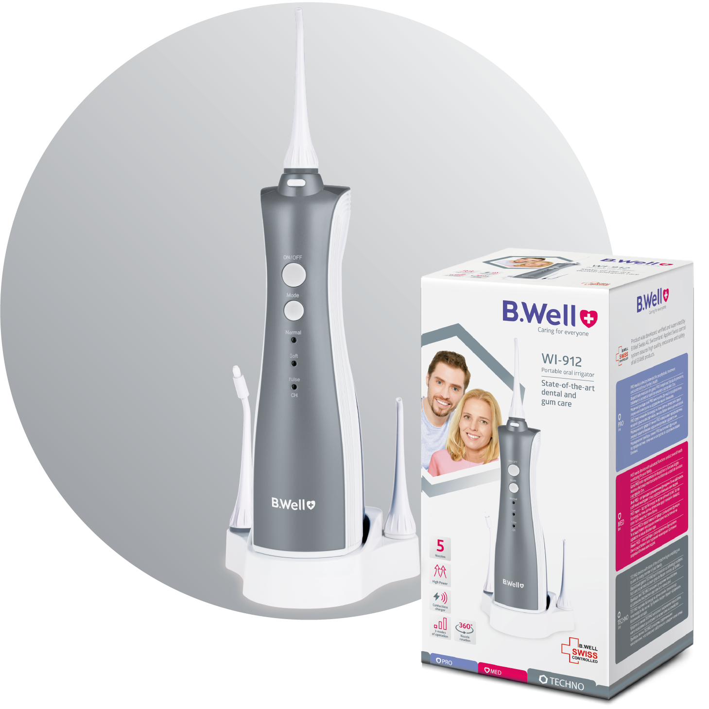 Máy tăm nước B.Well Swiss WI-912